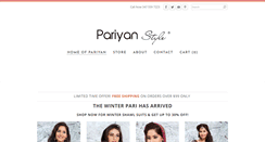 Desktop Screenshot of pariyan.com