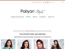 Tablet Screenshot of pariyan.com